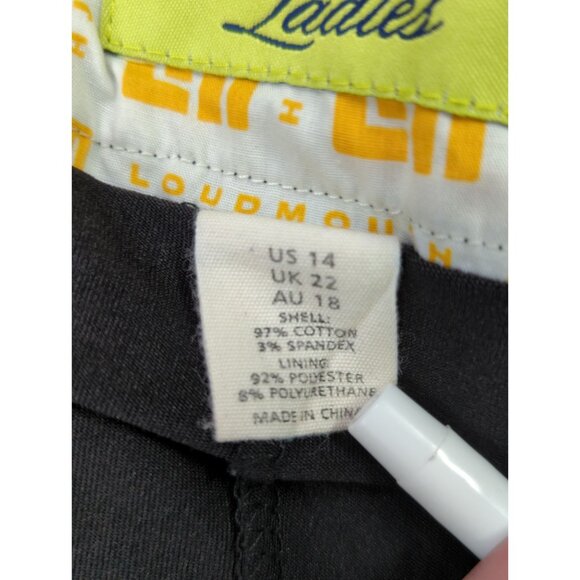 Loudmouth Ladies size 14 Tampa Bay Skirt Colorful Patchwork - Picture 6 of 10